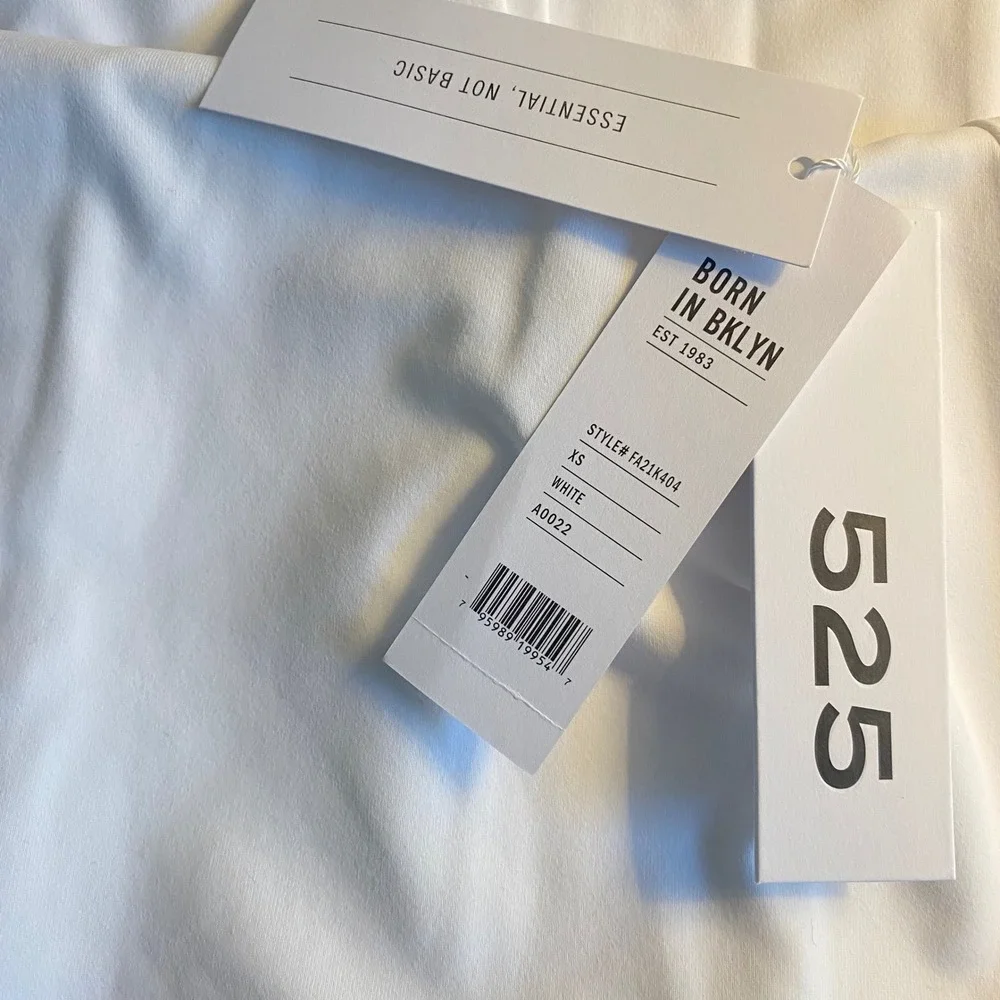 Revolve 525 America White Sleeveless Bodycon Band-Aid Midi Dress Women XS - Picture 4 of 4